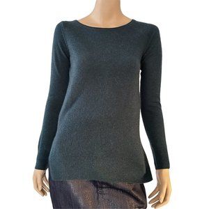 CLUB MONACO NWOT Teal Green Cashmere Sweater XS